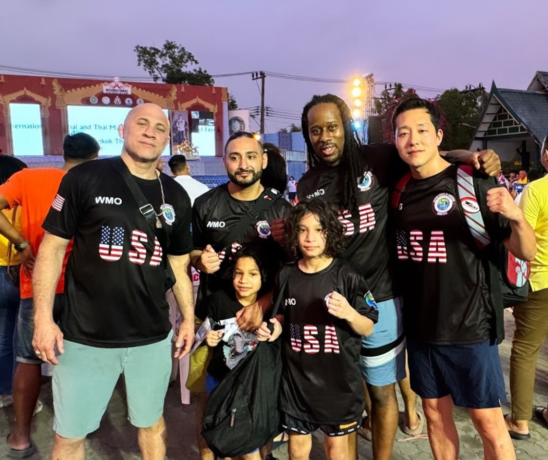 WMO Team USA group portrait at the World Championship in Bangkok