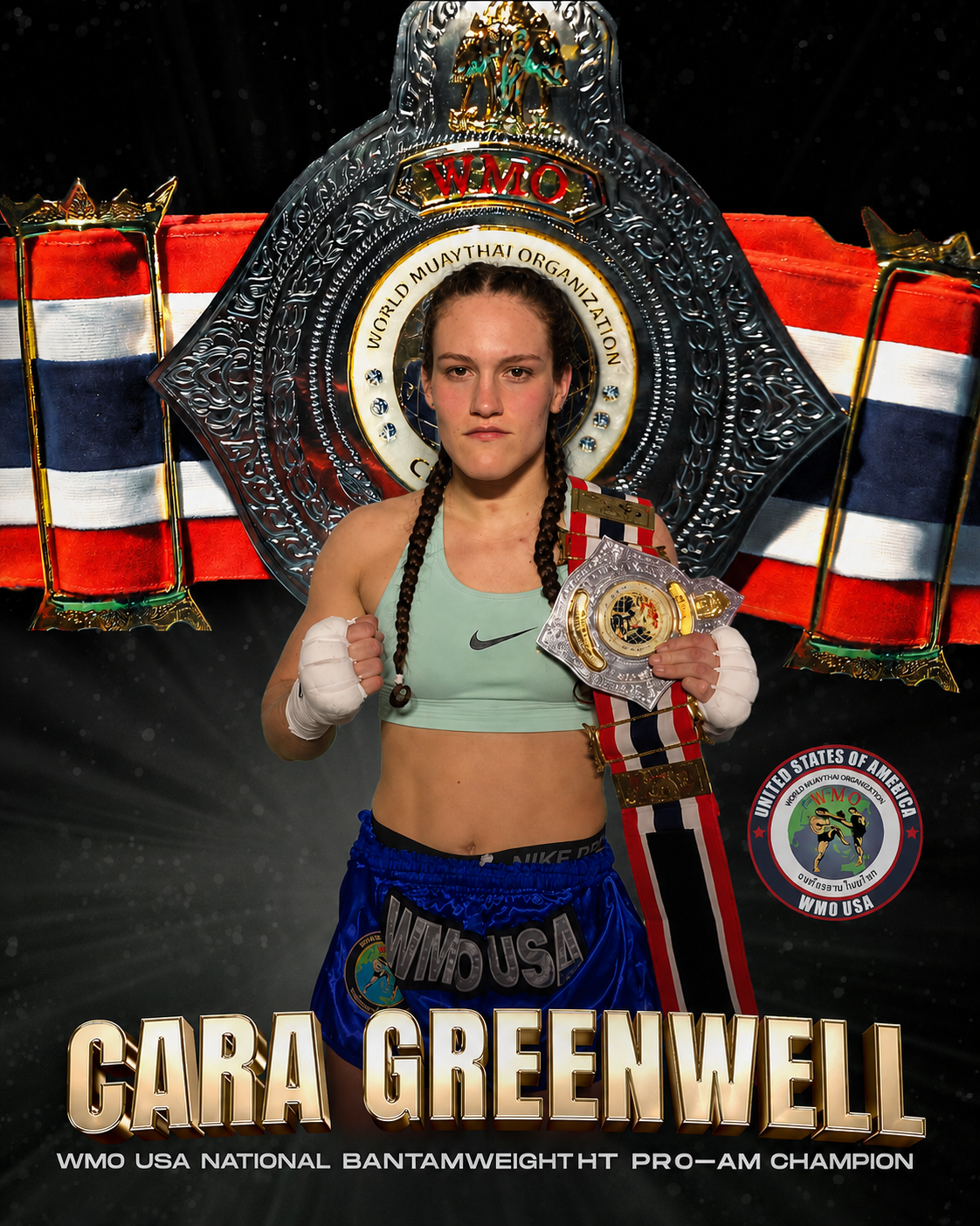 Cara Greenwell — Bantamweight Pro-Am National Champion