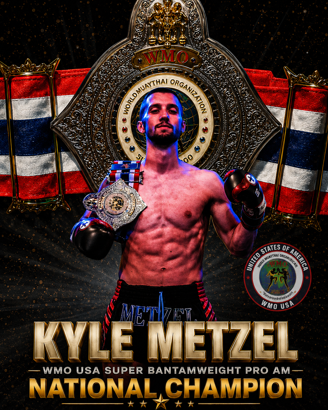 Kyle Metzel — Super Bantamweight Pro-Am National Champion