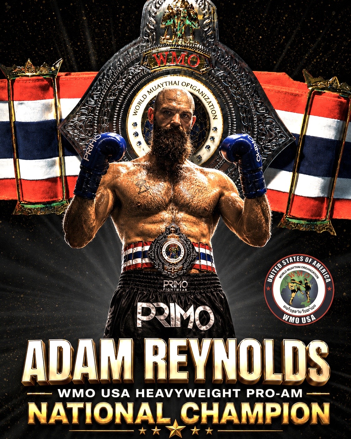 Adam Reynolds — Heavyweight Pro-Am National Champion