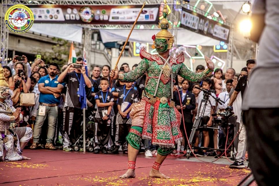 Traditional Thai Khon dance performed at the WMO World Congress